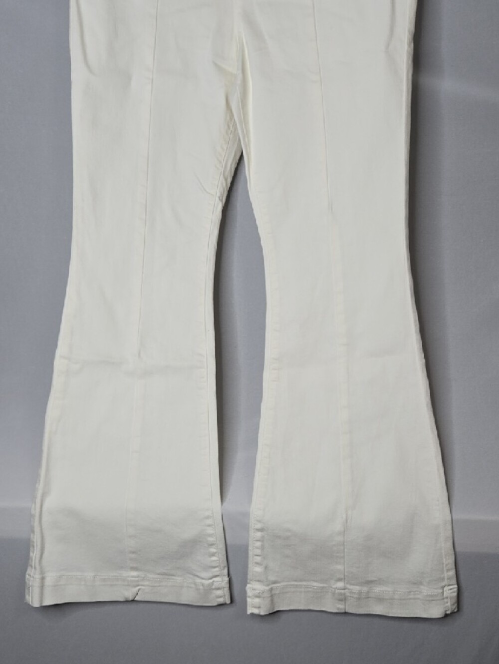 INC International Concepts Flare Regular High Rise Pants Bright White 14 NWI - Picture 4 of 9